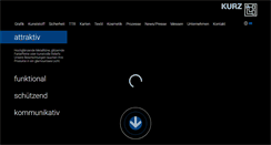 Desktop Screenshot of kurz.de